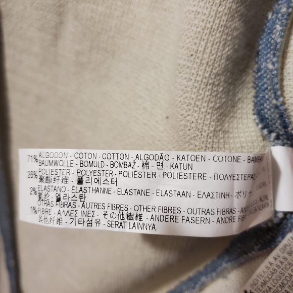 Zara Trafaluc - Light Blue Longline coat overcoat topcoat / cardigan- Size S - Picture 9 of 9